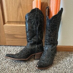 Corral women’s size 9 Black Western Cowboy Boots